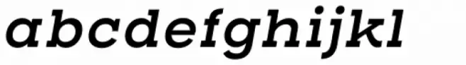 Henderson Slab Semi Bold Italic