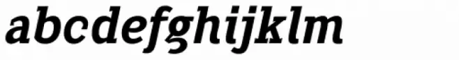 Heptal Bold Italic