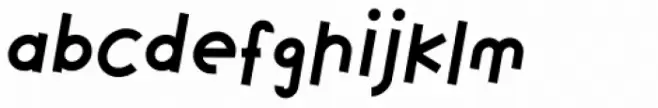 Heraklion Black Italic