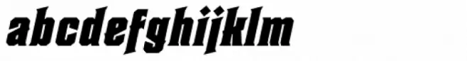 Heretic Black Italic