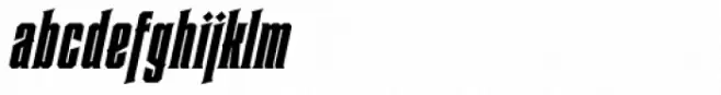 Heretic Condensed Italic