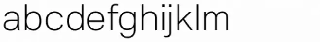 Hergon Grotesk Extra Light