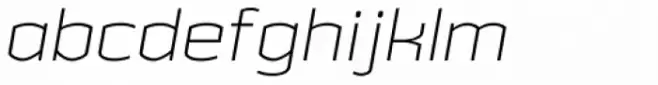 Heritage Set Extra Light Italic