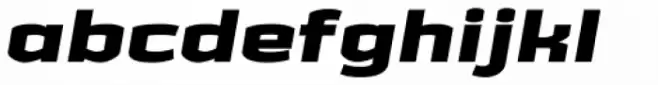 Heritage Set Wide Extra Bold Italic