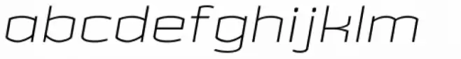 Heritage Set Wide Extra Light Italic