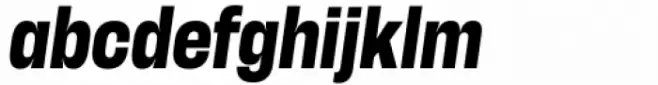Herokid Bold Narrow Italic