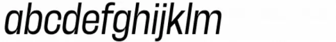 Herokid Regular Narrow Italic