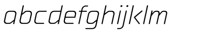 Hinnual Extra Light Italic