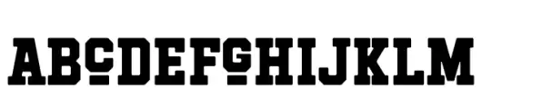 Hockeynight Serif Extra Bold