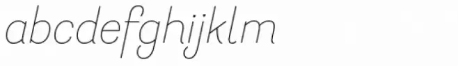 Hogar Extra Light Italic