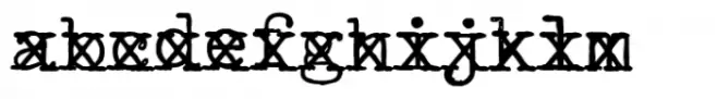 Holocene Typewriter Cross