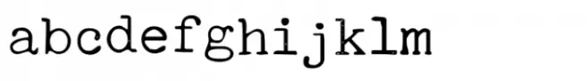 Holocene Typewriter SVG