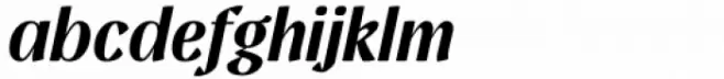 Homade Extra Bold Italic
