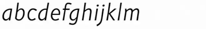 Honesty Light Italic