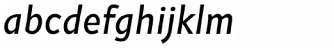 Honesty Medium Italic