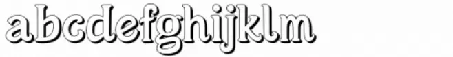 Hop Serif Hand Lettering Shadow
