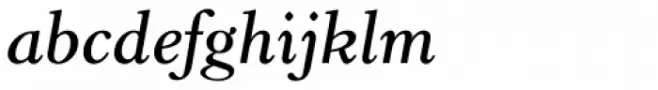 Horley Old Style Std SemiBold Italic