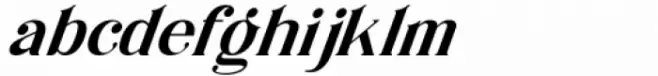Horst More Italic Demi Bold