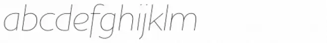 Houschka Alt Pro Thin Italic