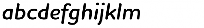 Houschka Rounded Alt Demi Bold Italic