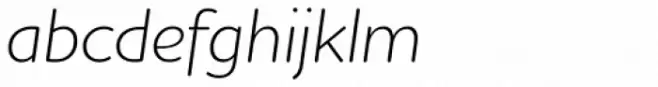 Houschka Rounded Light Italic