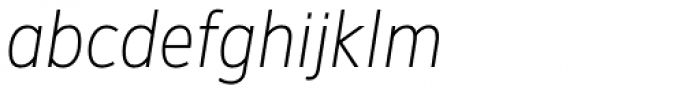 Hoxton North Thin Italic