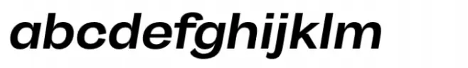 HT Arcadia Grotesk Expanded Expanded Semibold Italic