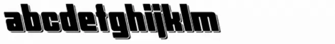 Hubba Shadow Semi Bold Op Oblique