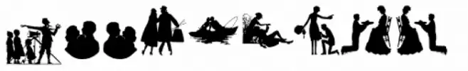 Human Silhouettes Four