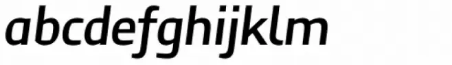 Humanex SemiBold Italic