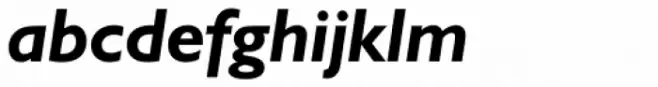 Humanist 521 BT Bold Italic