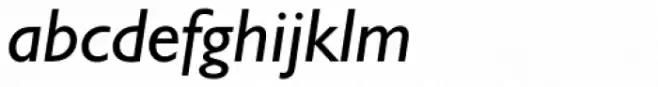 Humanist 521 BT Italic