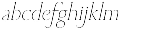 HV Cedarwood Italic