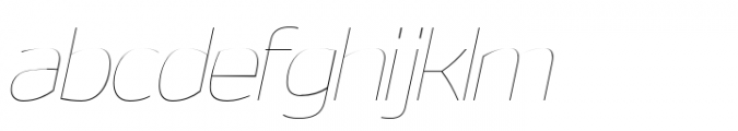 Hybrea Ultra Light Italic