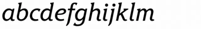 Hybrid Medium Italic
