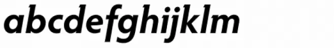 Hypatia Sans Pro Bold Italic