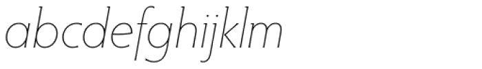 Hypatia Sans Pro ExtraLight Italic