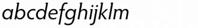 Hypatia Sans Pro Italic