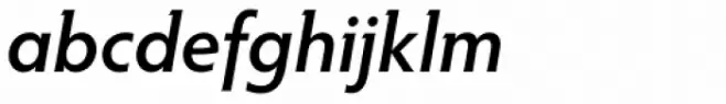 Hypatia Sans Pro SemiBold Italic