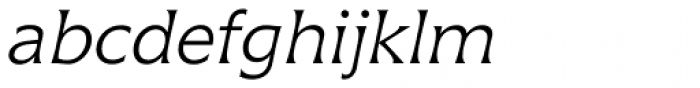 Icone Light Italic