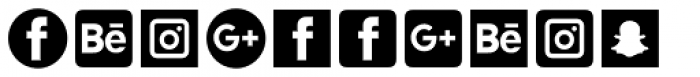 Icons Dingbats Symbols Set DEMO