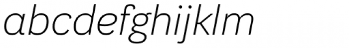 Ida Extra Light Italic