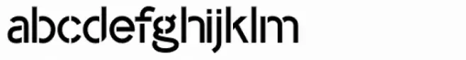 Identikal Sans Stencil