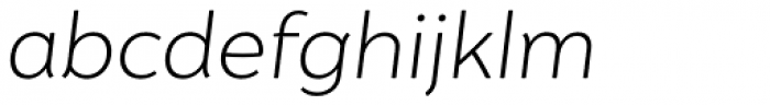 Igna Sans Ultra Light Italic