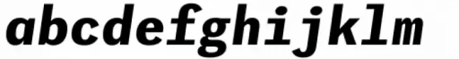 Iki Mono Bold Slanted