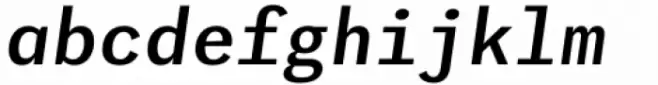 Iki Mono Regular Slanted