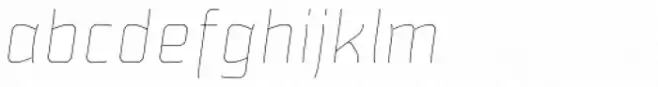 Illiad Sans Thin Italic