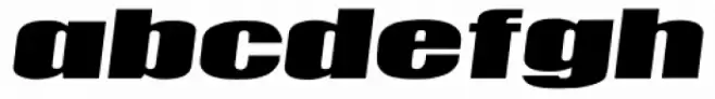 Impact Wide Italic