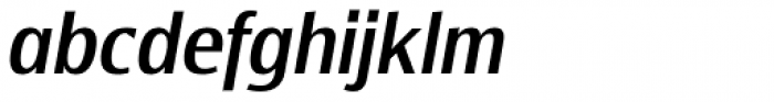Indecise SemiCondensed Regular Italic