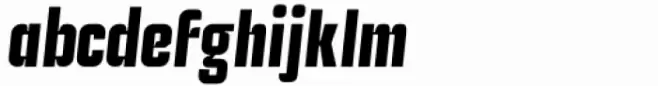 Industria Sans Cnd Bold Italic